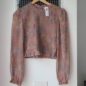 BNWT Aritzia Wilfred Tempest Blouse, M